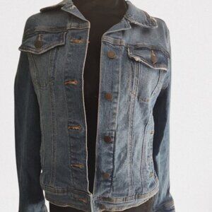 Universal Thread Distressed Short Women's Denim Jacket Size Small